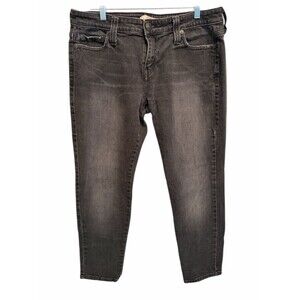 Levi's 545 Low Black Washed Skinny Jeans. Size 12 M